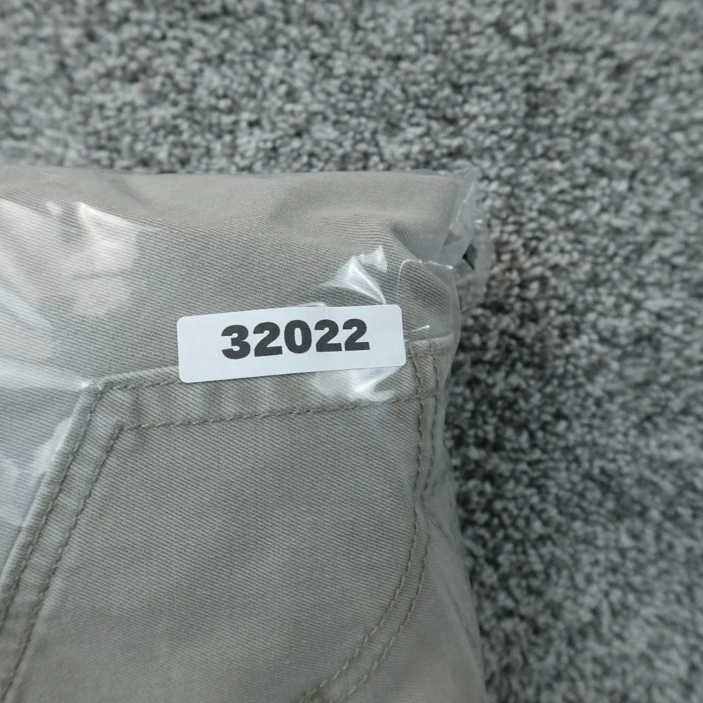 Levis Jeans Mens 34X30 Beige Tan Brown Denim Pants 541 Athletic Taper Stretch